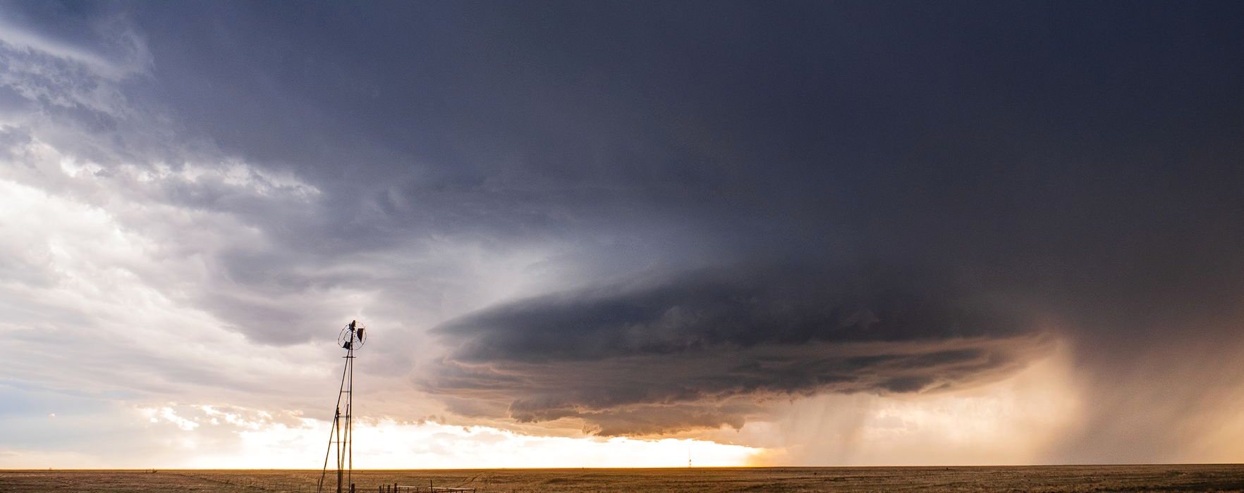 West Texas plains under a wide sky